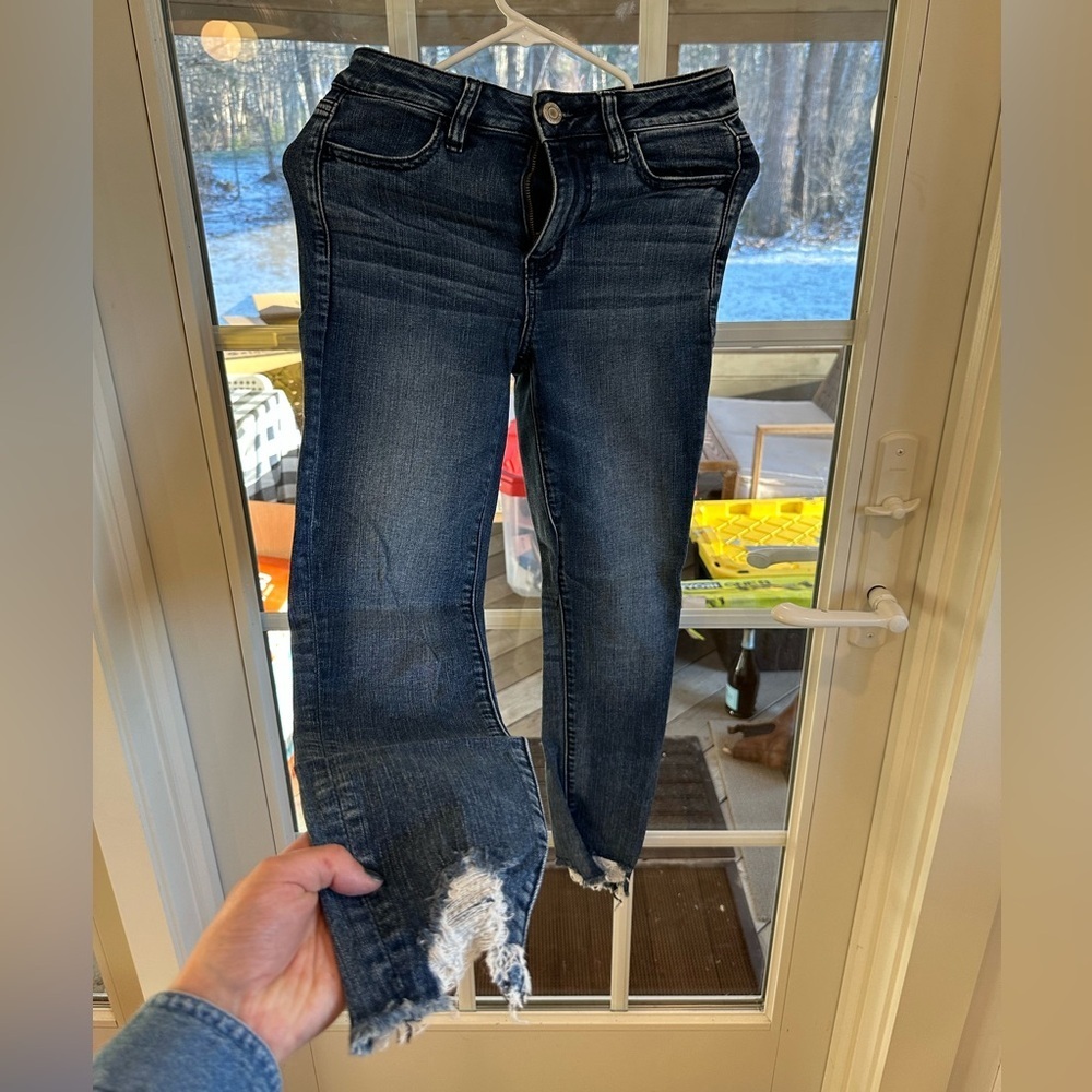 American Eagle Outfitters Dark Wash Skinny Jeans
